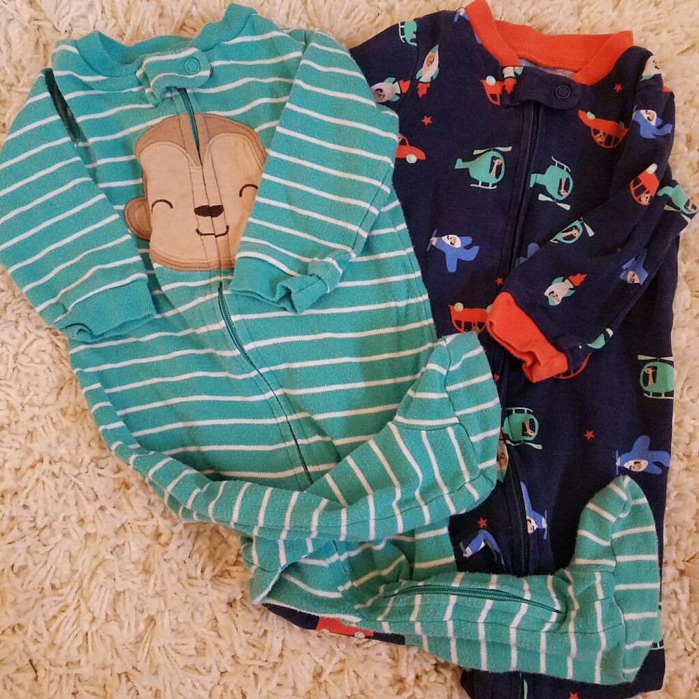 3-6 Month Boys PJ Pajama Sleeper